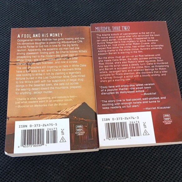 Reunions Can Be Murder -Connie Shelton & Last Scene Alive C Harris. Lot Of 2 - Picture 2 of 6